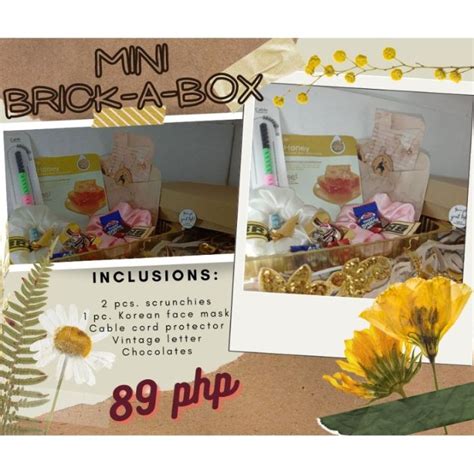 【cod】lrknp4714417 Brick A Brack Mini Brick A Box T Set Lazada Ph