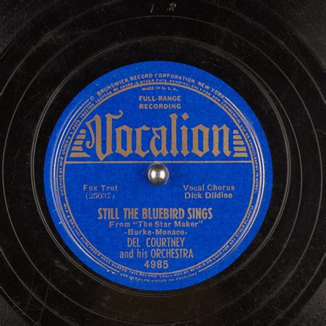 Still the Bluebird Sings : Del Courtney and his Orchestra : Free