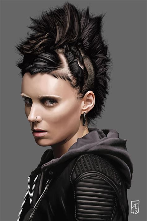 The girl with the dragon tattoo by Aedrian on DeviantArt