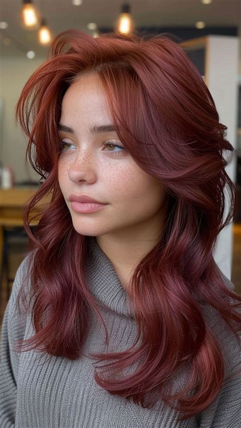 Pin On Cabello 2024 In 2024 Wine Red Hair Red Hair Inspo Hair Color