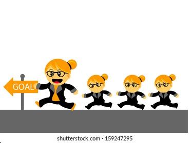 Illustration Blonde Chibi Woman Cartoon Character Stock Illustration 159247295 Shutterstock