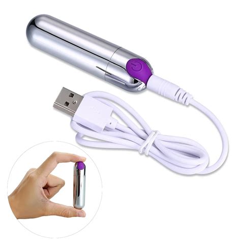 Buy Strong Mini Bullet Vibrator Usb Rechargeable 10