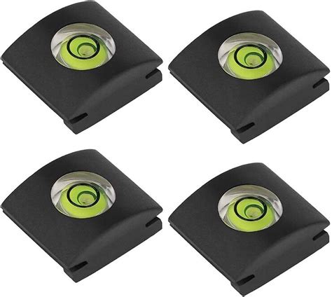 Chromlives Spirit Level Camera Hot Shoe Level Hot Shoe Cover Hot Shoe Mount Protectors Camera