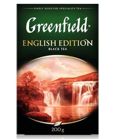 Чай листовой черный Greenfield/ Гринфилд English Edition 200 г (0,2 кг ...