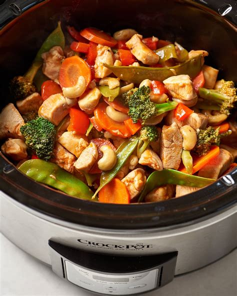 Recipe Slow Cooker Cashew Chicken Kitchn