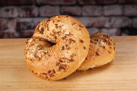 Bagels And Challah Loaves Fresh Lebus Bakery Artisan Breads And Pastries