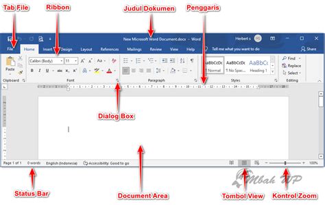 Fitur Penting Di Microsoft Word