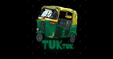 Tuk Tuk Tuk Tuk Sticker Teepublic