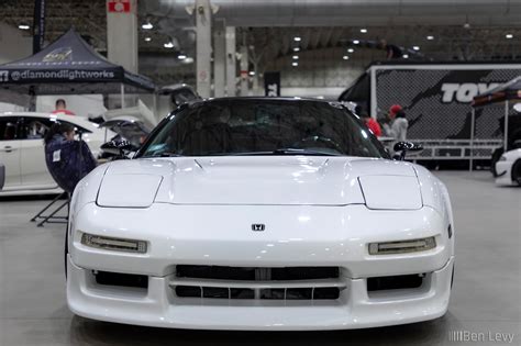 White Acura Nsx With Led Turn Signals Benlevy