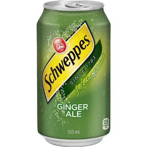 Schweppes Ginger Ale 355ml Mixers Parkside Liquor Beer Wine