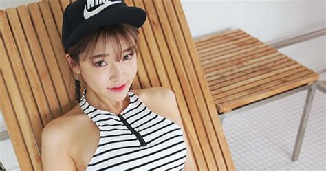 Stylenanda Stripe Bikini Set KSTYLICK Latest Korean Fashion K Pop Styles Fashion Blog