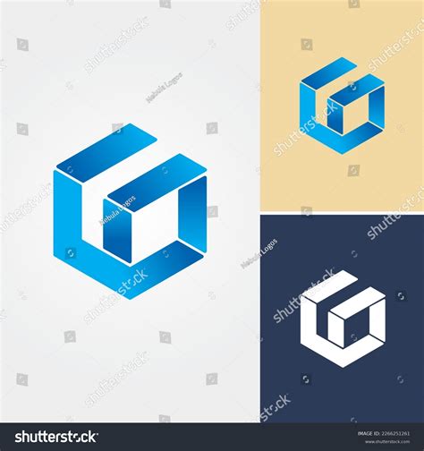 Letter G Cube Logo Design Vector Stock Vector (Royalty Free) 2266251261 | Shutterstock