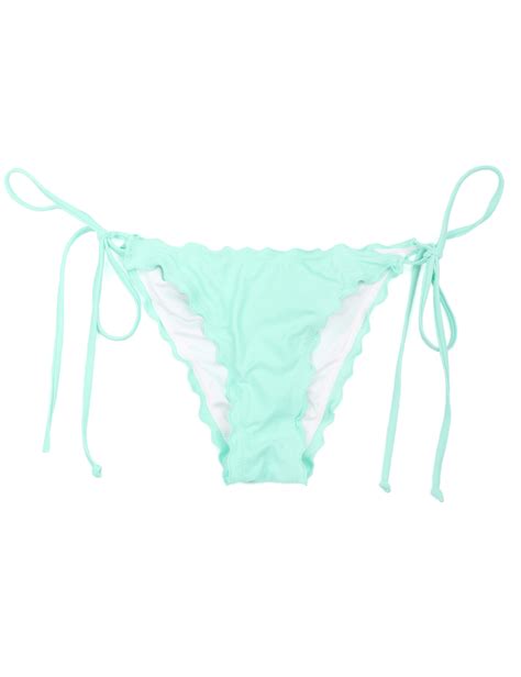 Relleciga Damen Bademode Triangel Bikini Mit Unterteil Im Brasil Style Mint Gr N Relleciga De
