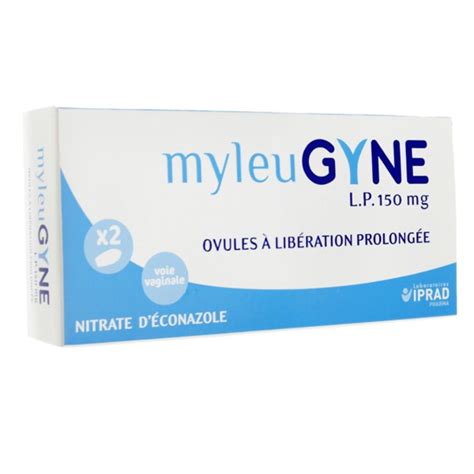 Myleugyne LP 150 Mg Ovule Traitement Mycose Vaginale Et Vulvaire