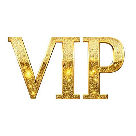 Gold Glitter Vip Text Perfect For Exclusive Offers, Vip, Gold, Glitter
