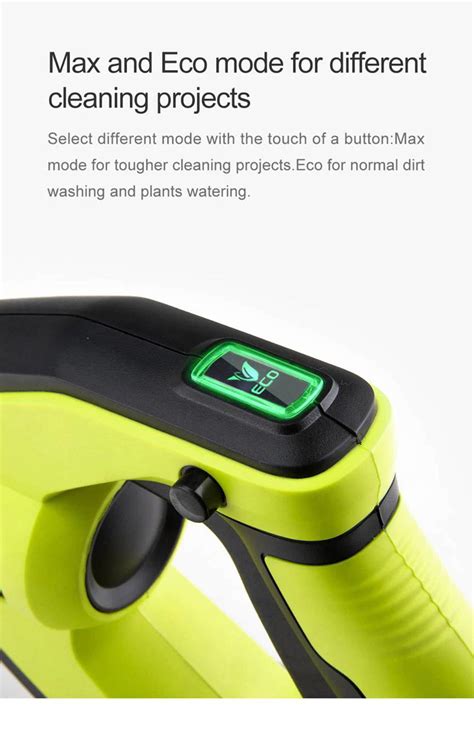 Xiaomi JIMMY JW31 Handheld Cordless Car Washer Gun | GearVita