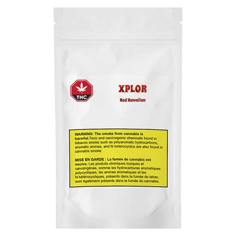 Xplor Red Hawaiian 510 Thread Cartridge Take Off Cannabis