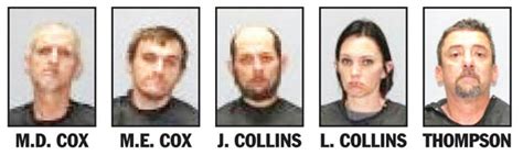 5 Arrested In Pickens Drug Investigation