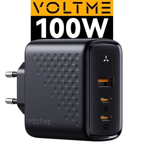 Сетевое зарядное устройство VOLTME Revo 30 Duo CA, 100 Вт, USB Type-C ...
