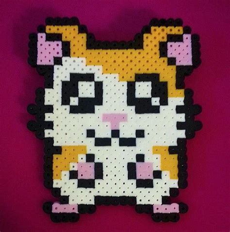 Hamster Hamtaro Perler Beads