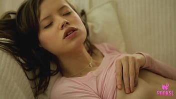 Lynn Rips Her Top Off Natural Tits Flopping Out And Gropes OpenCurlyQuote Em Like A Cock