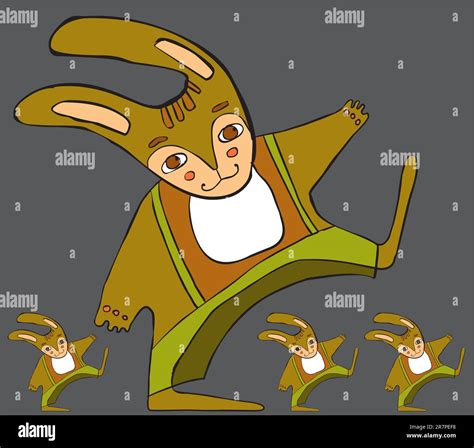 Juvenile Hare Stock Vector Images Alamy