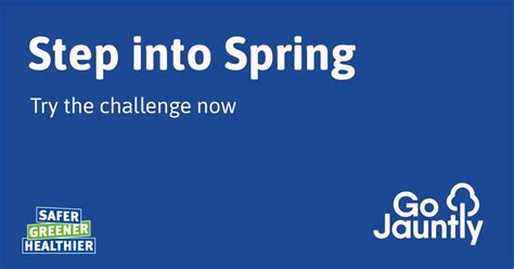 step  spring  jauntly