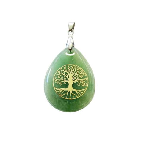 Pendentifs Goutte arbre de vie France Minéraux