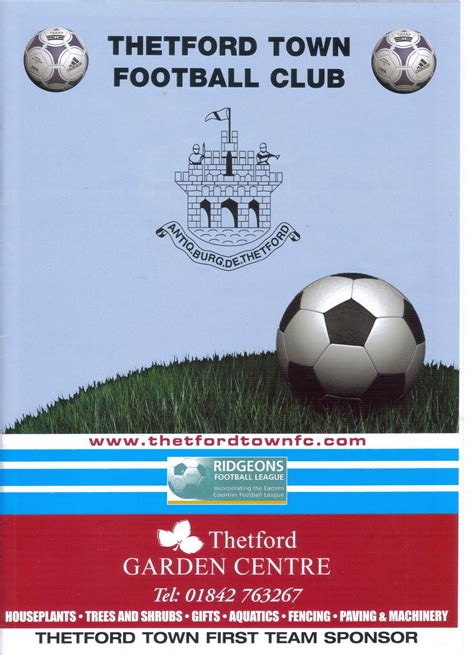 Pie And Mushy Peas Thetford Town Fc
