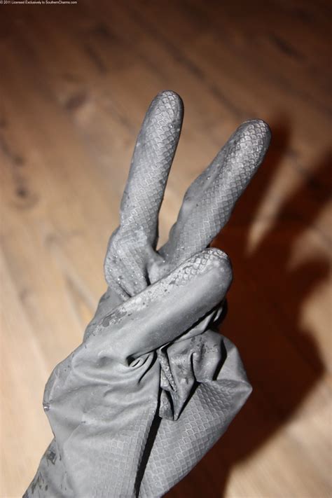 Cute Angel Anna A Rubber Glove In The Ass Porn Pic