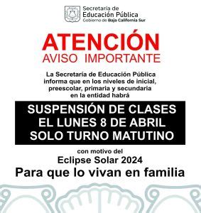 Suspenden Clases Por El Eclipse Solar En Baja California Sur