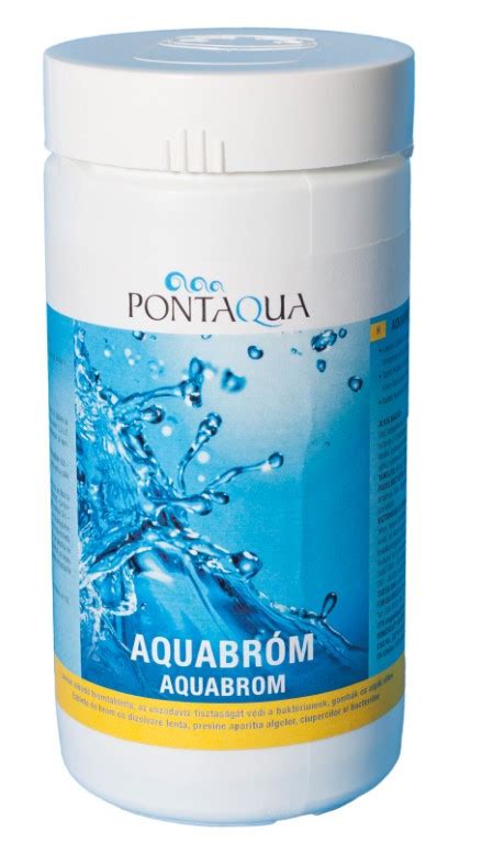 Aquabróm bróm tabletta 1 kg - Térkőwebáruház