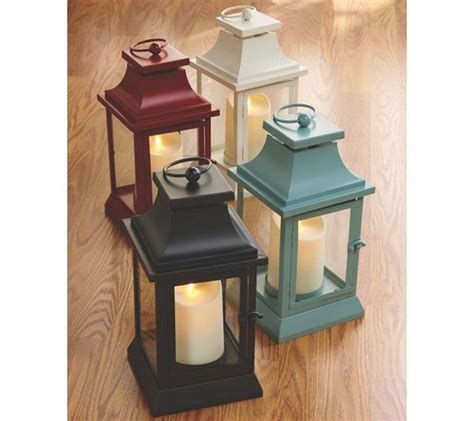 Luminara Heritage Indoor Outdoor Lantern With Flameless Candle