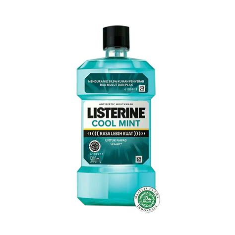 Listerine Cool Mint Mouthwash Ml Kegunaan Efek Samping Dosis