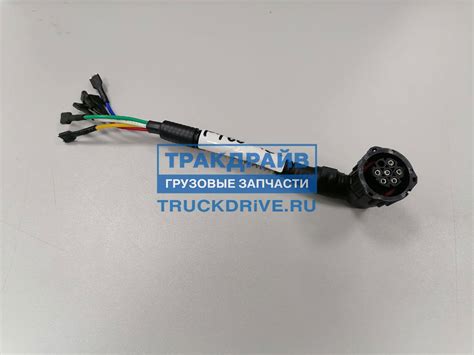 Разъем фонаря заднего байонет AMP (вилка 6 контактов с проводами) L ...