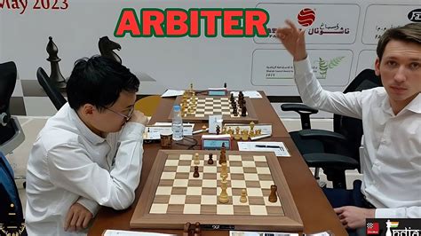 Why Was The Arbiter Called Yu Yangyi Vs Grigoriy Oparin 6th Sharjah