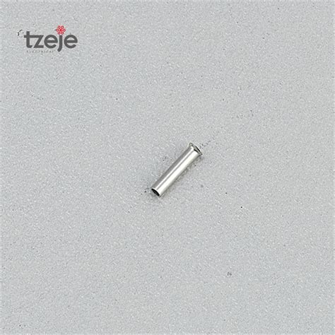 Copper Non Insulated Hose Naked Cord End Frerrule Terminal Insulated Cord End Terminal And