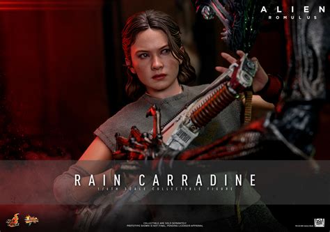 HOT TOYS異形羅穆路斯小雨卡拉定Rain Carradine 比例收藏人偶 附上具備可動機構的抱臉體