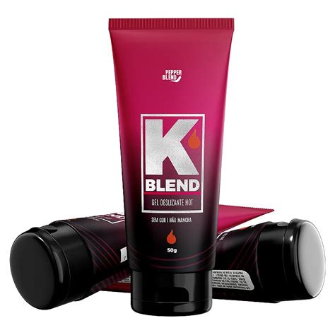 K Blend Hot 50g Gel Altamente Deslizante Esquenta Pepper Blend Pedido Secreto Distribuidora