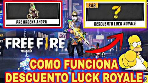 QUE PASO CON EL EVENTO DESCUENTO LUCK ROYALE Y PRE ORDEN PASE ÉLITE