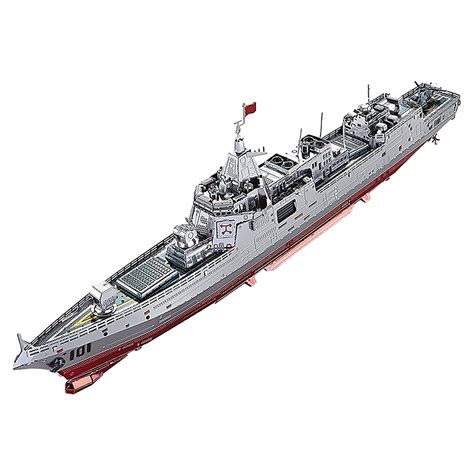 1 1000 3d Metal Ship Kits C22210 055 Destroyer Model Warship Model