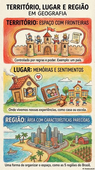 Exemplos De Lugar Na Geografia - Conceitos de Território, Lugar e Região em Geografia, com exemplos