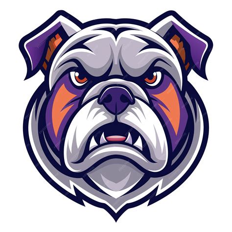 Aggressive bulldog mascot design | Premium AI-generated vector
