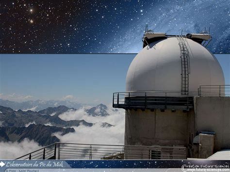 observatoire pic du midi fond decran  images gratuites