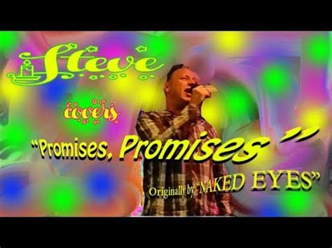 Steve Covers Promises Promises By Naked Eyes Youtube