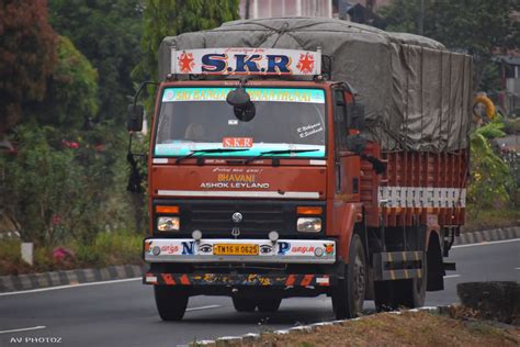 Skr Tn H Ashok Leyland Av Photoz Flickr