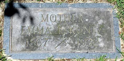 Emma Betzwieser Kuntz Find A Grave Reminne