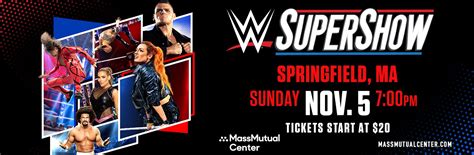 Wwe Supershow Massmutual Center