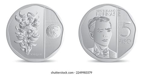 philippine peso coins   royalty  licensable stock