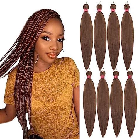 Pre Stretched Braiding Hair Original Kanekalon Braid Hair Extensions Hot Water Setting Crochet